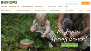 Gardening Website Design